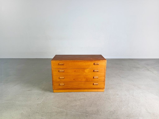 Midcentury ladekast Dressoir Søborg ladekast Børge Mogensen teakhout