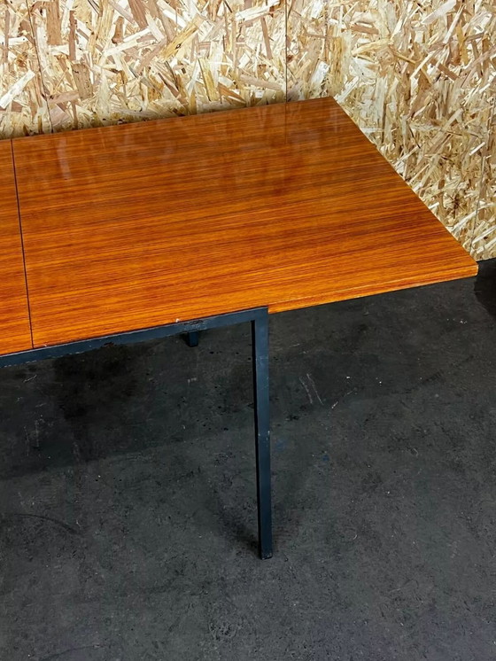Image 1 of 60s 70s Walnut Table Dining Table Wilhelm Renz Dining Table Folding Table