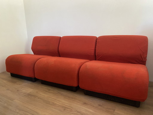 3x Herman Miller van Chadwick Modulaire Stoelen