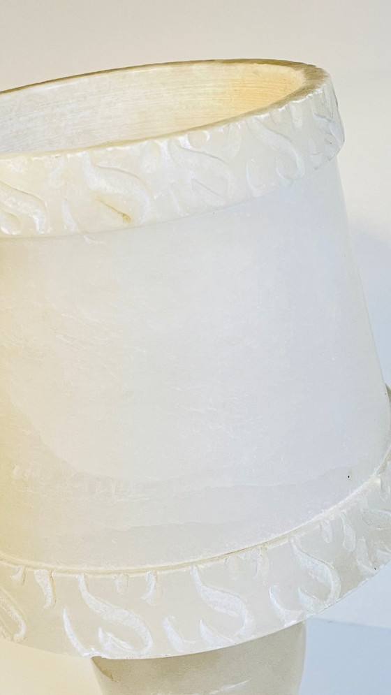 Image 1 of ALABASTER MARBLE LAMP 1970s