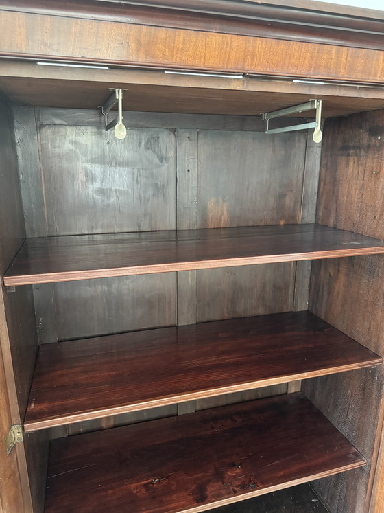 Image 1 of Antique Mahogany Linen Cupboard – Late 19th Century