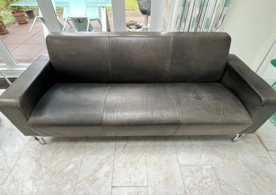 Divano Gispen 441 B3 – Divani 3 posti, Metal, Leather (photo 3 of 6)
