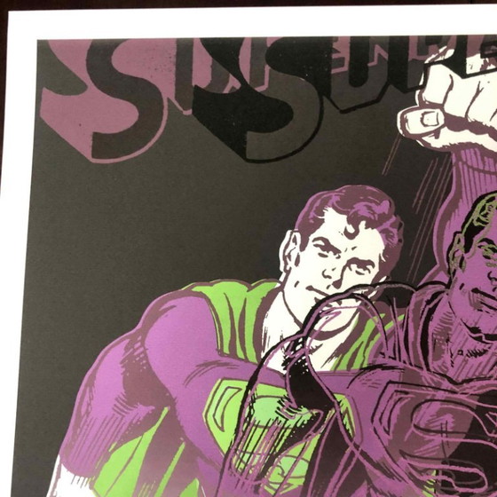 1990s After Andy Warhol "Superman" Lithograph – Lithographs & prints, Paper (photo 7 of 11)