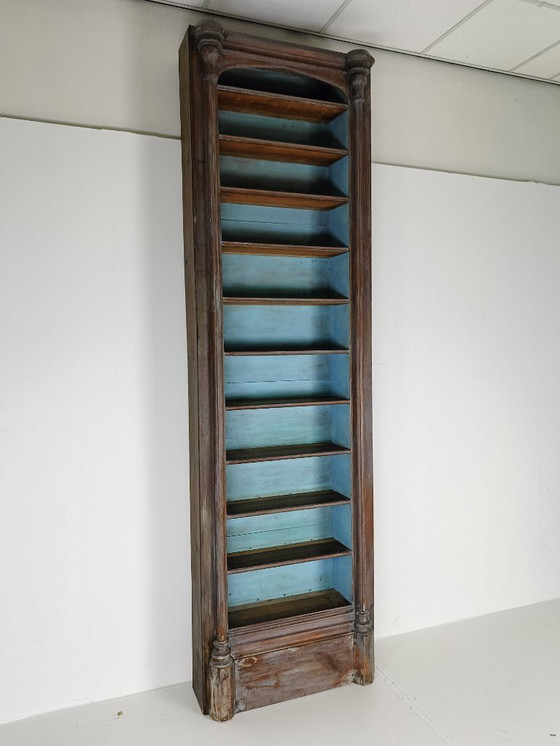 Image 1 of Grote Antieke Engelse boekenkast