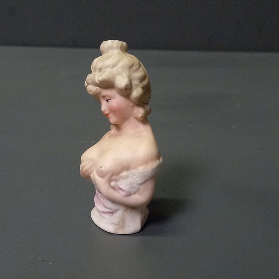 Image 1 of Victorian Bisque Porcelain Figurines - Set