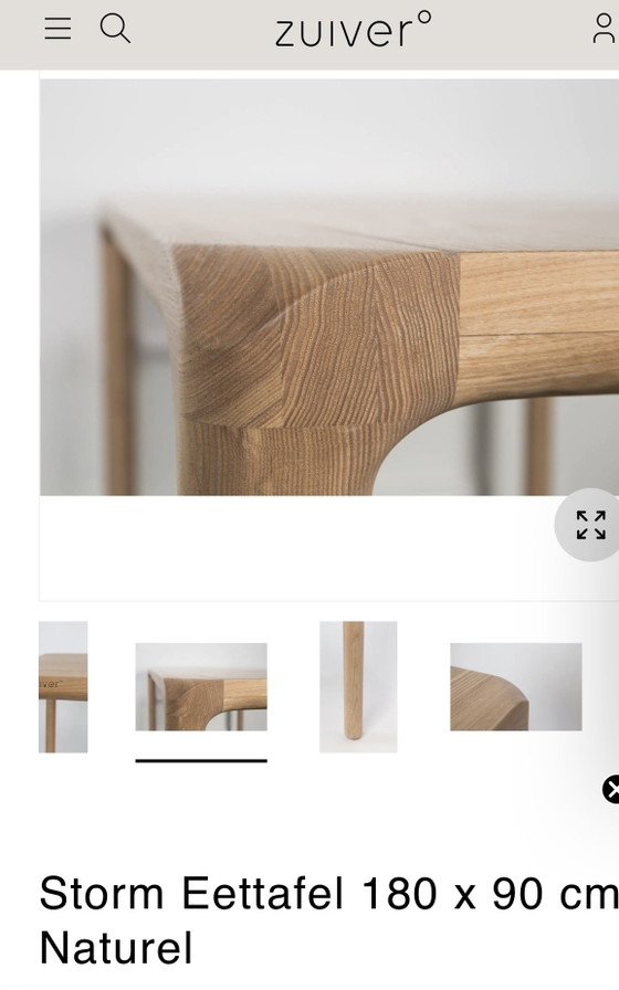 Tischgröße 180 – Esszimmergarnitur, Wood (photo 5 of 5)