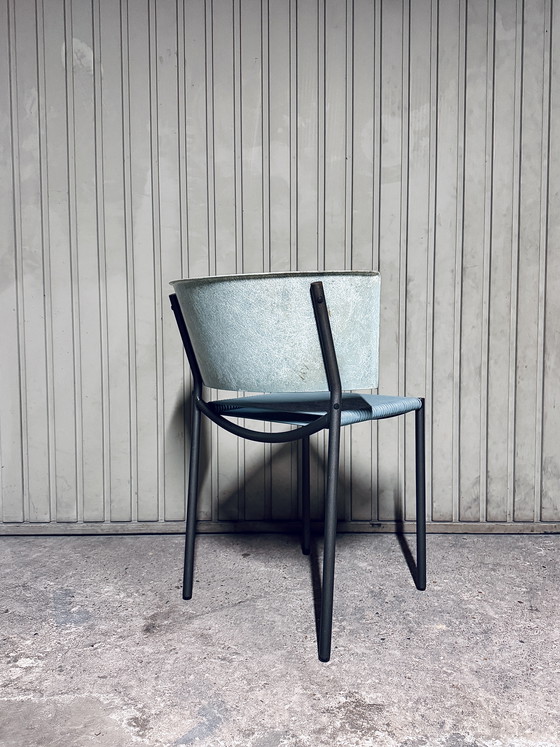 Image 1 of Philippe Starck - XO - 1988 - Lila Hunter Stoel van glasvezel