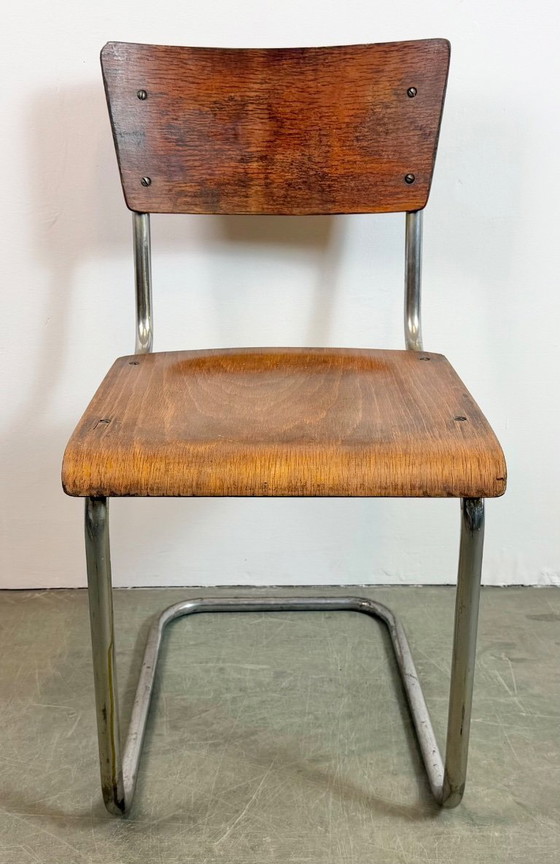 Image 1 of Chaise d'atelier vintage, années 1960