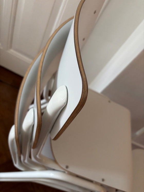 Image 1 of 4x Sedia da pranzo Zuiver Back to School