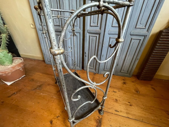 Image 1 of Porte-parapluie Art Nouveau Français Vintage