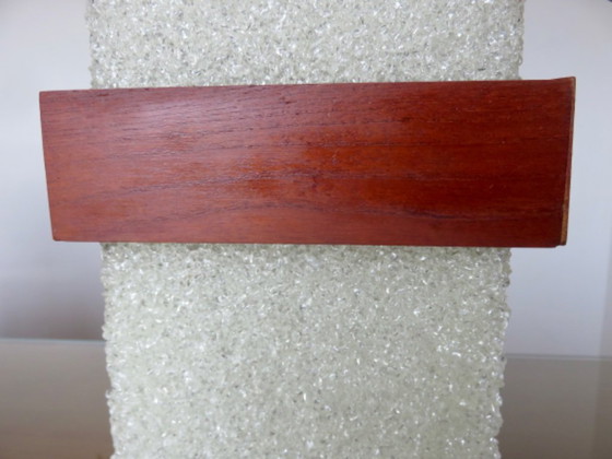 Image 1 of Par de lámparas colgantes escandinavas de plexiglás y teca, 1970