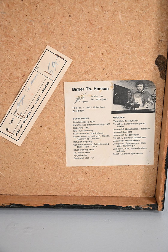 Image 1 of Obra de arte abstracta de Birger Th. Hansen