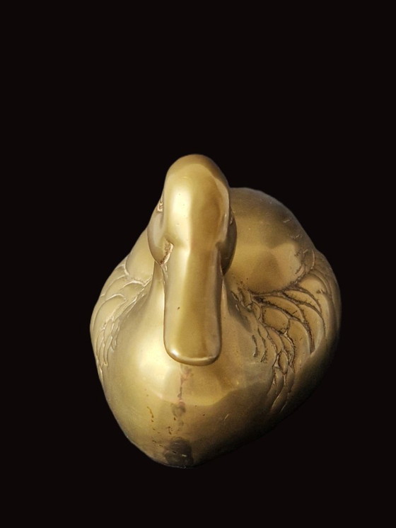 Image 1 of Pato grande de cobre macizo - años 70 - 1245 gramos