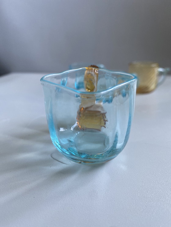 Image 1 of 4 verres à liqueur Georges Sand de Portieux