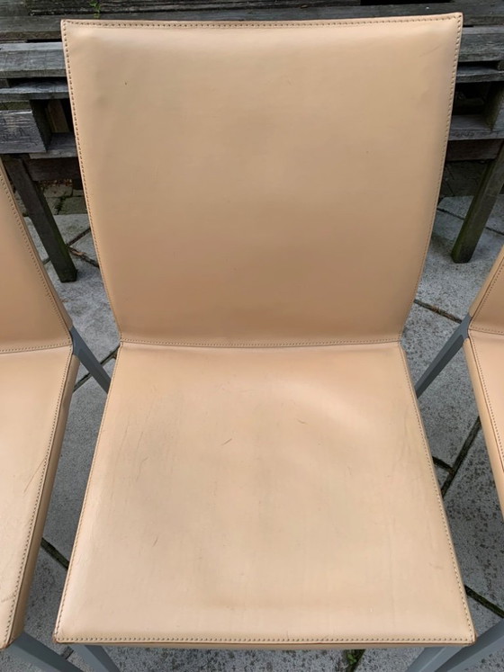 Image 1 of Set of 6 Zanotta chairs