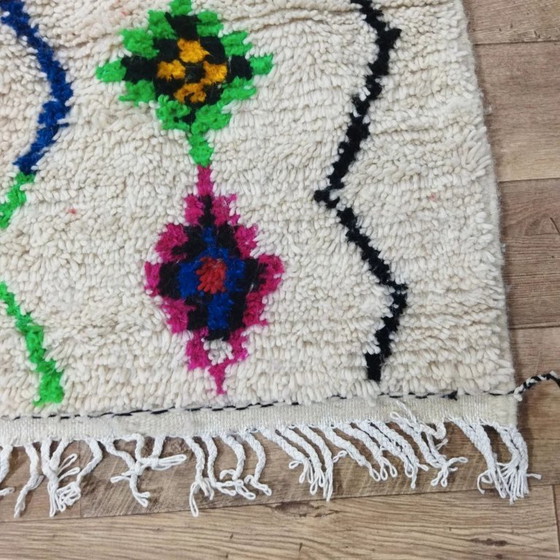 Image 1 of Berber Azilal Rug – Natural Wool Handwoven (250 × 150 cm)