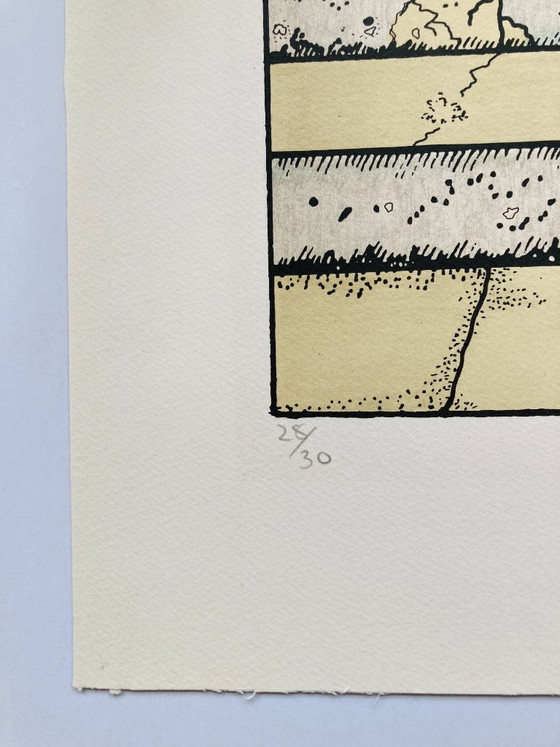 Image 1 of Vintage Amerikaanse Lithografie - Scott Neary - Venus Ascending