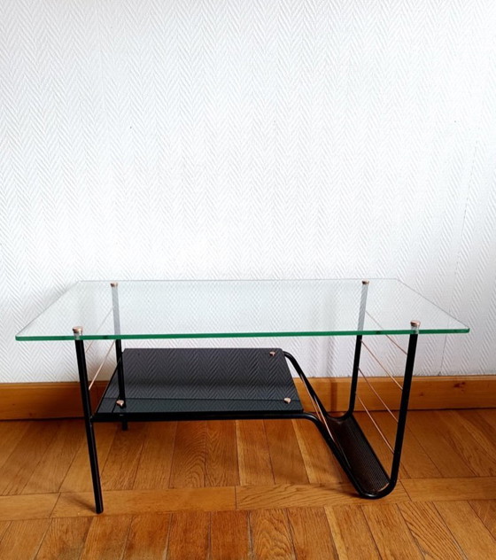 Image 1 of Coffee table by Pierre Guariche for Airborne 1960