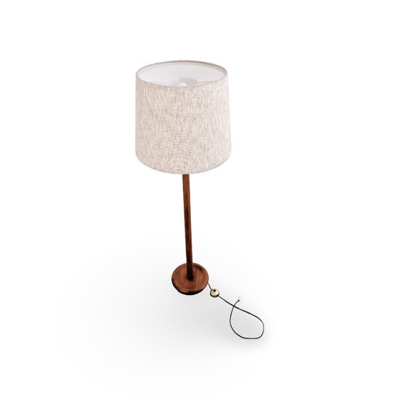 Lampada da terra originale Midcentury Domus Teak Design Vintage – Lampade da terra, Legno (photo 2 of 5)