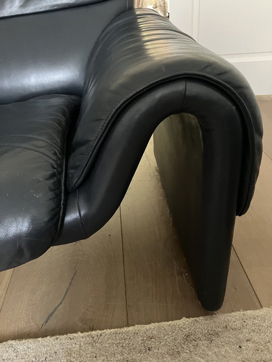 2 X De Sede 2011 Leather Sofas Dark Blue 2.5 Seater – 2 seaters (photo 3 of 5)