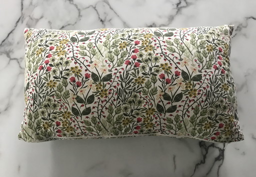 Rectangular Floral Cushion