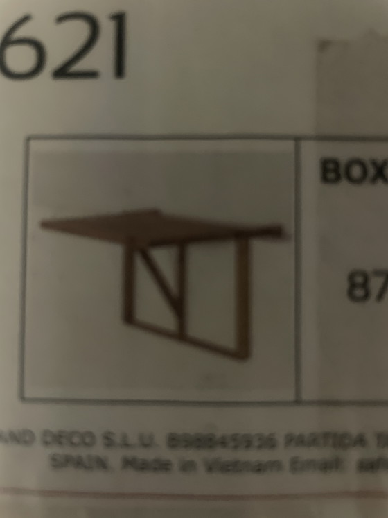 Image 1 of Hanging balcony table