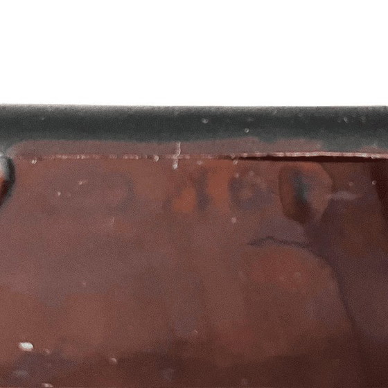 Image 1 of Portagioielli vintage SC3 in ceramica e pelle, Italia, metà secolo, anni '70