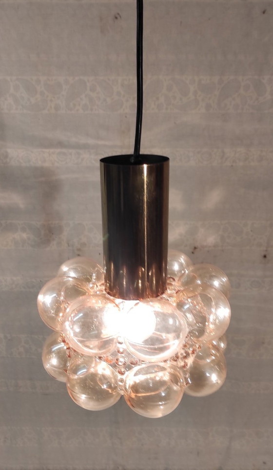 Image 1 of Bubble-Pendelleuchte von Helena Tynell für Limburg – 1960er/70er Jahre