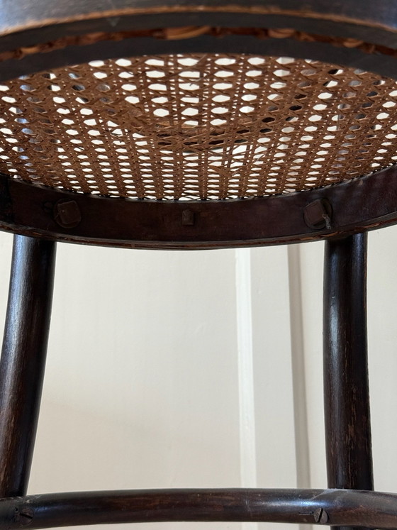 Seggiolone Thonet originale (1918 - 1939), Sgabelli, Legno, Marrone (foto 10 di 12)