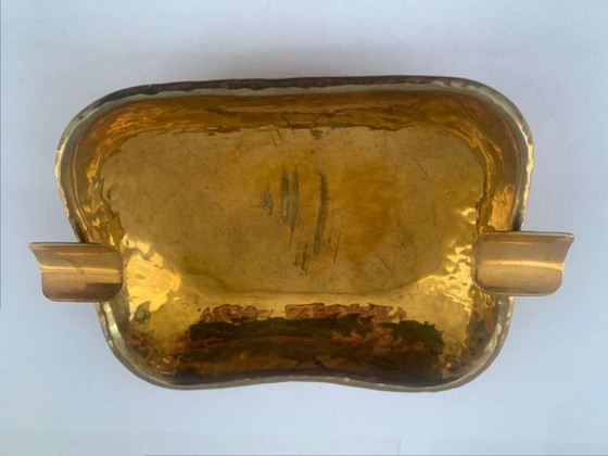 Image 1 of Posacenere Art Déco, modello 10 A, Karl Bayer, Monaco di Baviera, Art Nouveau, ottone