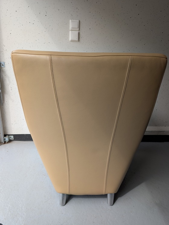 Image 1 of Poltrona in pelle Leolux Dolcinea color crema