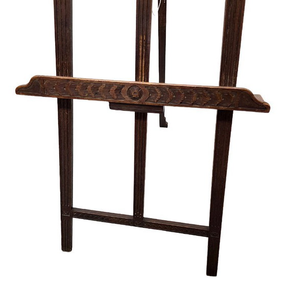 Image 1 of Caballete antiguo de roble, finales del siglo XIX