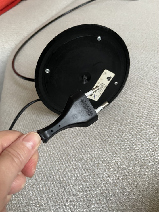 Image 1 of Postmoderne Vrieland design booglamp zwart Memphis 