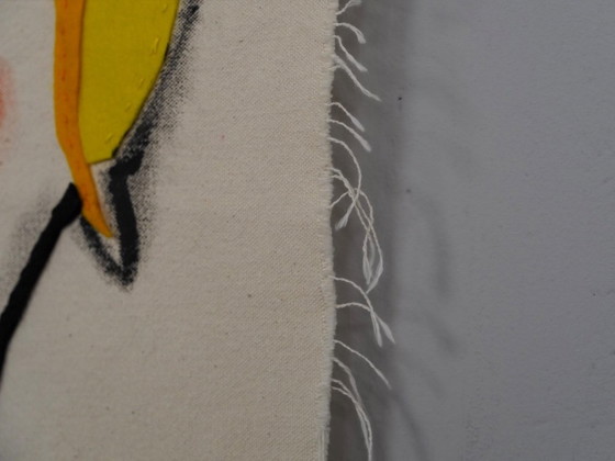 Arazzo tessile „Singer“ di Mathilde Renes, Paesi Bassi, 2018 – II – Decorazioni murali (photo 7 of 10)