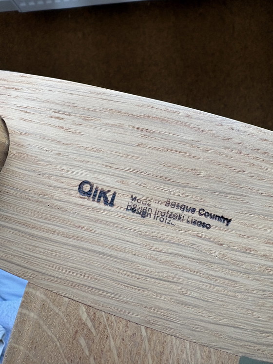 Image 1 of Alki - Hiruki stool 100% solid oak 