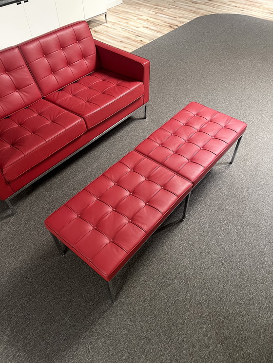 Image 1 of Florence Knoll Sofa and Bench