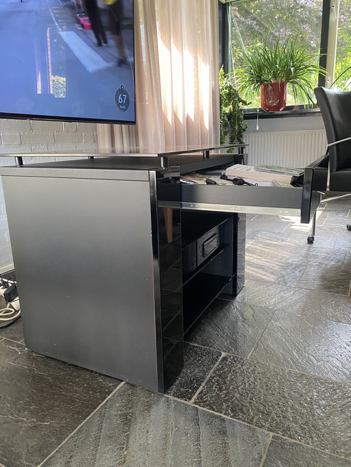 Schwarze TV-Möbel