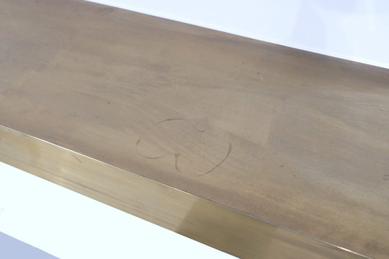 Image 1 of Small console in brass - Italy, 1960s