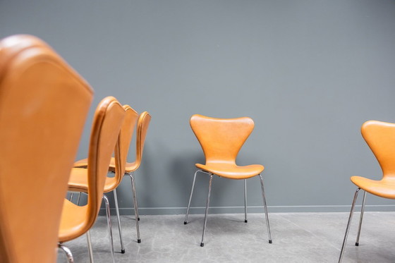 Image 1 of Sedia "farfalla" Serie 7, set da 6