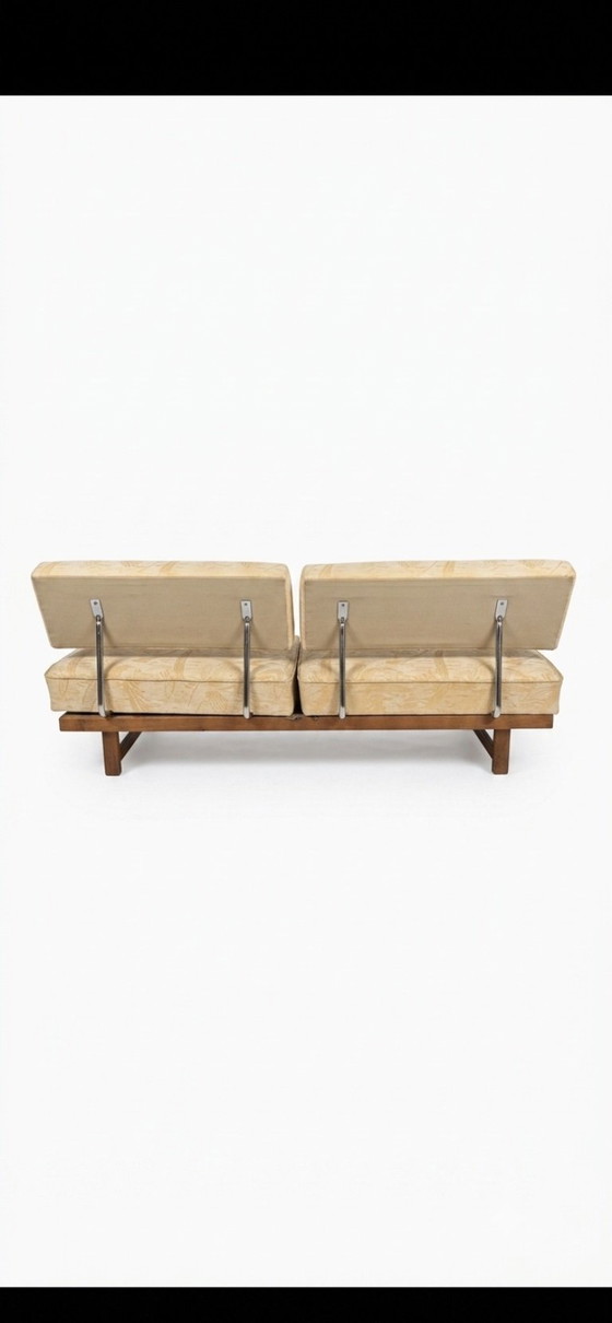 Image 1 of Designklassieke chaise longue/sofa in de stijl van Wilhelm Knoll “Stella” – Mid-Century Modern