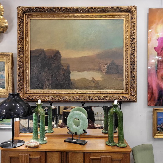 Image 1 of “Tigre ante un paisaje onírico”, Romanticismo, s. XIX – Inglaterra