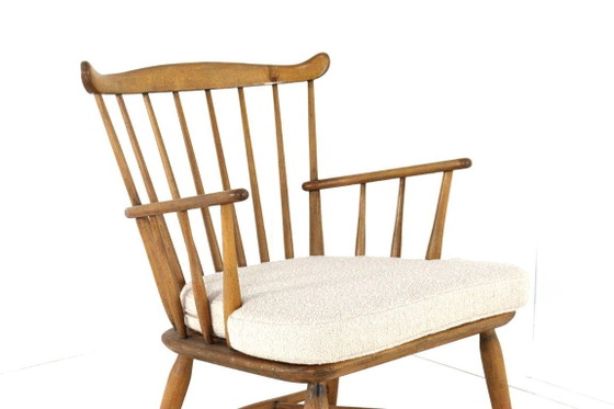 Image 1 of Børge Mogensen for FDB Møbler rocking chair armchair vintage