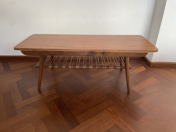 Image 1 of Vintage Deens design salontafel Louis van Teeffelen webe teak