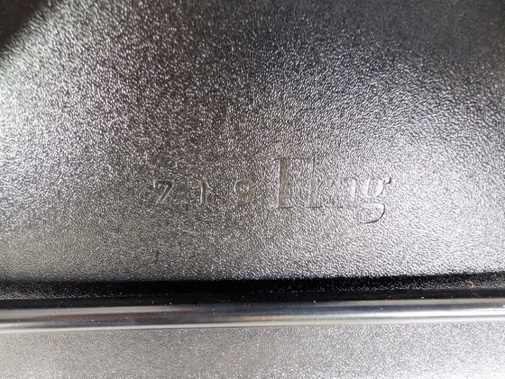 Image 1 of Conjunto original de 6 sillas Frag Psyra, diseño italiano, hechas a mano en los años 80.