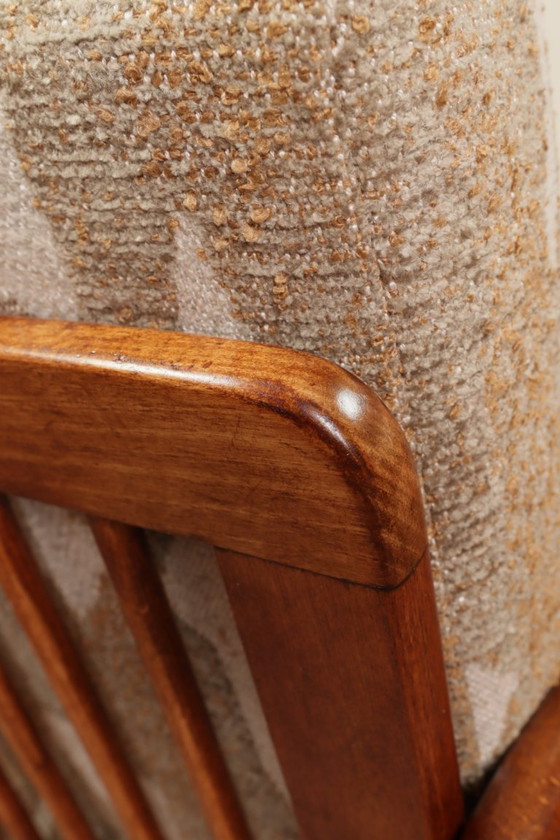 Image 1 of Poltrona vintage safari beige 1965 design scandinavo