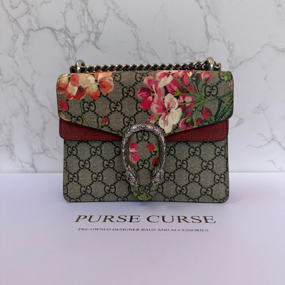 Sac a bandouliere mini Gucci Dionysus GG Blooms – Sacs a bandouliere, Daim (photo 2 of 11)