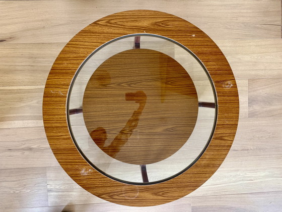 Image 1 of Round designer coffee table brand Schreiber