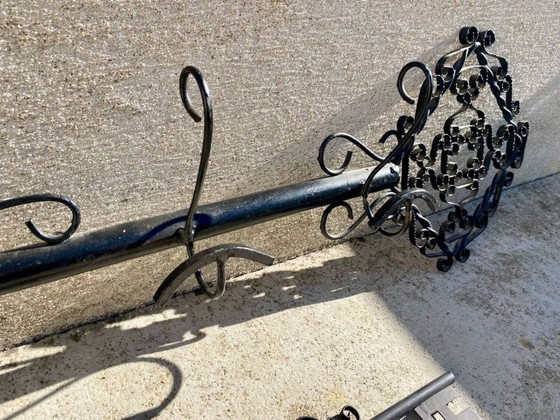 Image 1 of Schlüsselförmiger Schlüsselhalter und Garderobenständer aus Schmiedeeisen