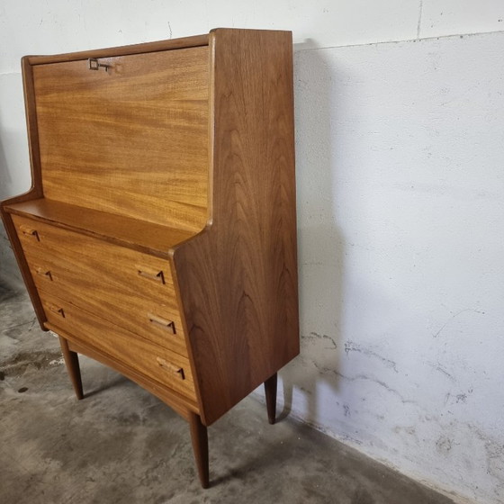 Image 1 of Vintage Secretaire cabinet from the 1960s by Creafort, Netherlands- mid century