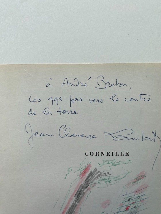 Image 1 of Corneille é Zonder titel 1960 Kleurpotloodtekening Gesigneerd en gedateerd rechtsonder Gesigneerd door de dichter Jean Clarence